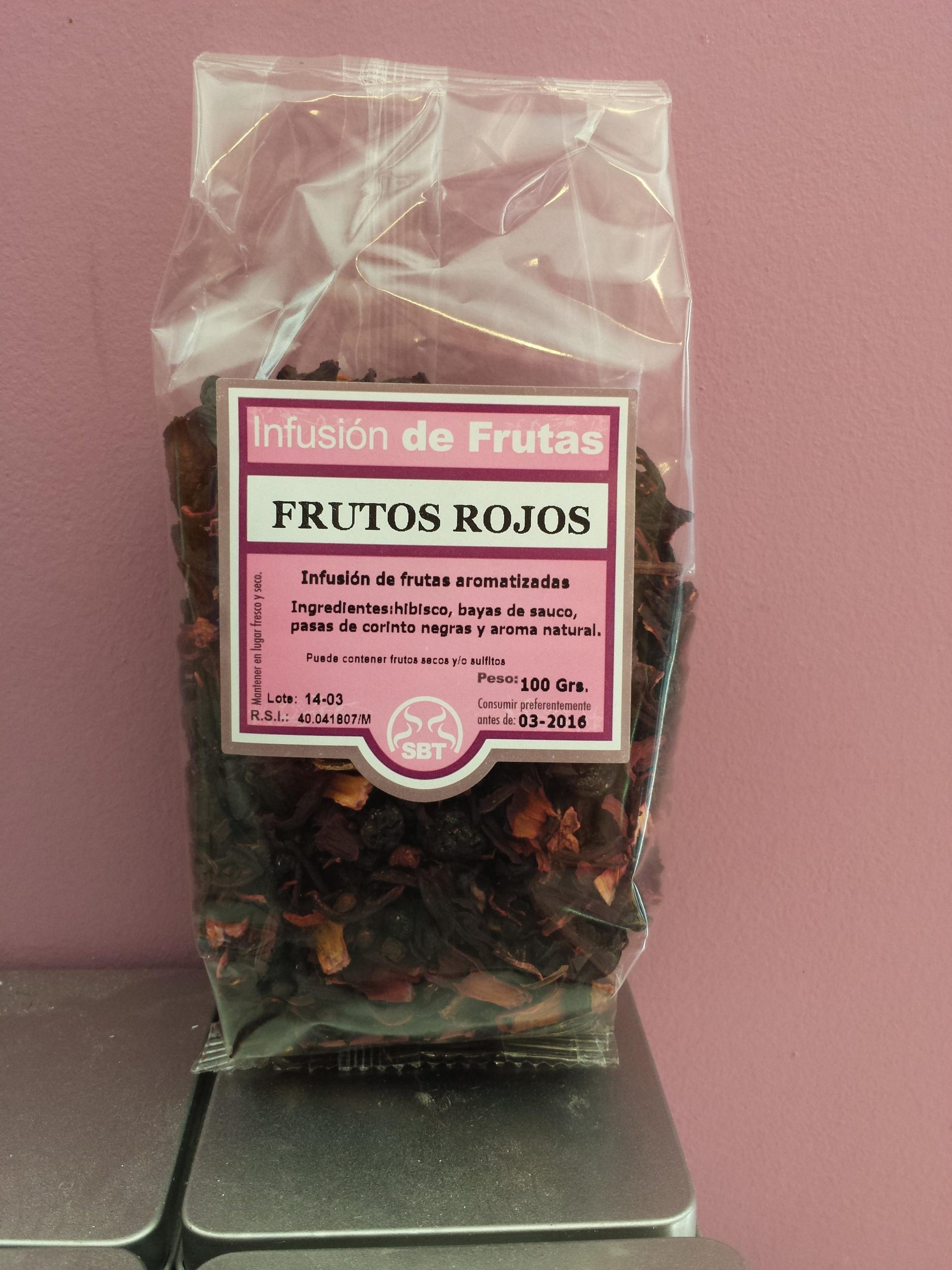 INFUSIÓN FRUTOS ROJOS 100 grs. 4 The Flavour Shop. Tu tienda online de té, café, rooibos e infusiones Infusión frutos rojos