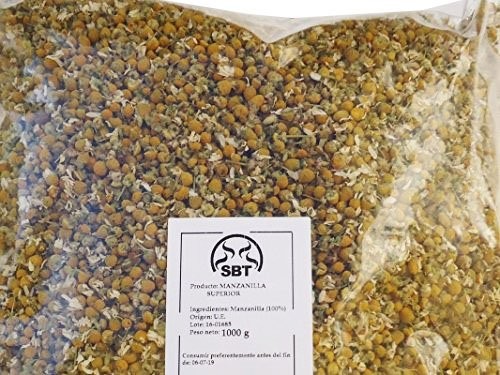 Infusión de Manzanilla en Flor de Origen Europeo Infusion Natural Digestiva Adelgazante 1 kilogramo 1 The Flavour Shop. Tu tienda online de té, café, rooibos e infusiones infusion manzanilla superior europea