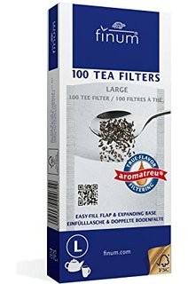 Filtro papel para te tamaño L 1 The Flavour Shop. Tu tienda online de té, café, rooibos e infusiones Filtro papel para te tamaño L
