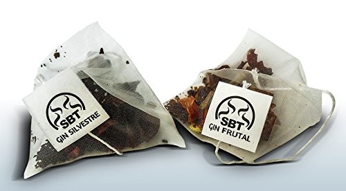 Botánicos 12 Gin Frutal y 12 Gin Silvestre para Ginebras Premium en Bolsa Pirámide con 24 unidades. 5 The Flavour Shop. Tu tienda online de té, café, rooibos e infusiones Botánicos 12 Gin Frutal y 12 Gin Silvestre para Ginebras Premium en Bolsa Pirámide con 24 unidades.