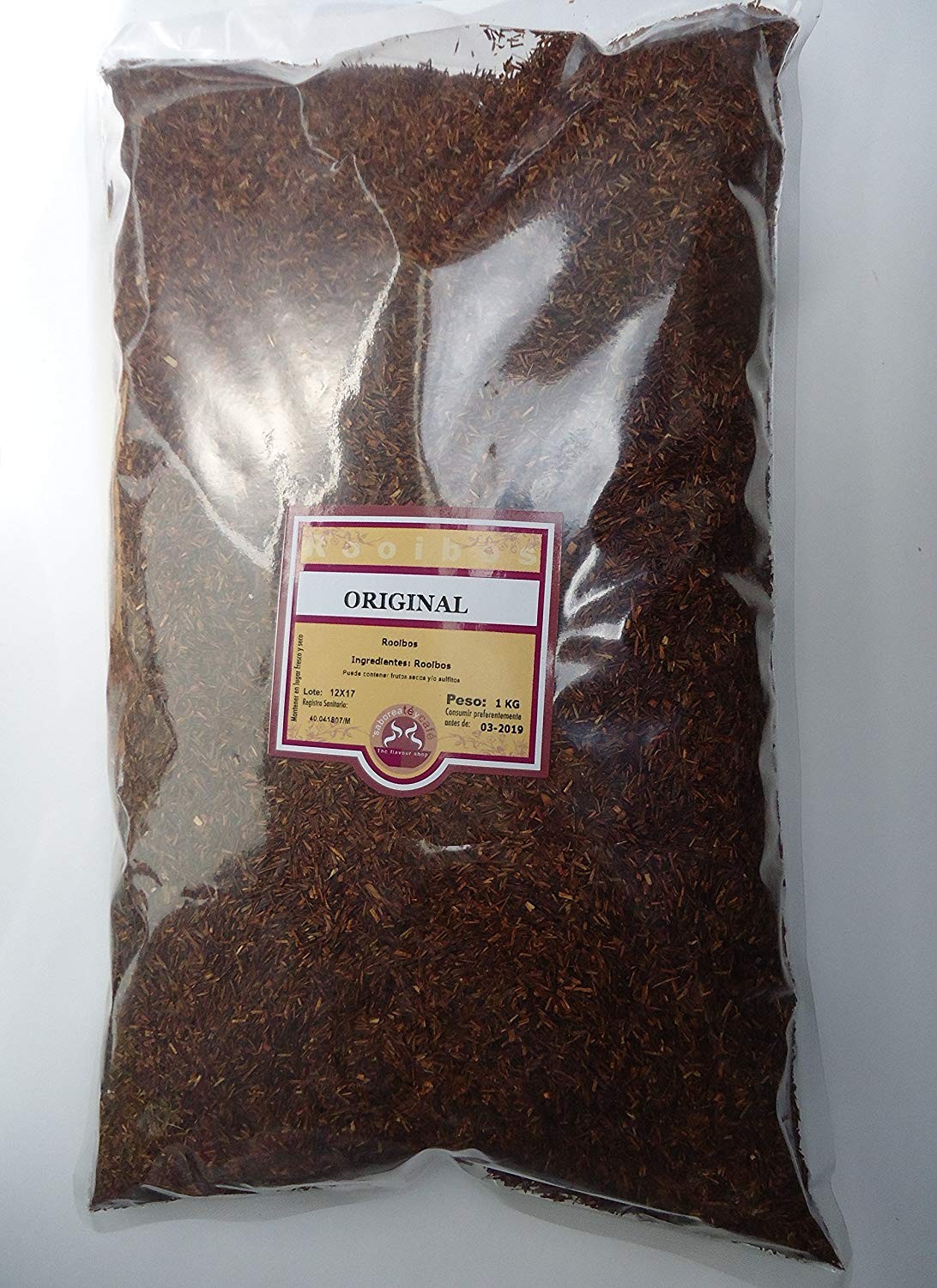 Rooibos Original Grado Superior 1 Kg 1 The Flavour Shop. Tu tienda online de té, café, rooibos e infusiones Te Rooibos Original Super Grande 1 Kg.
