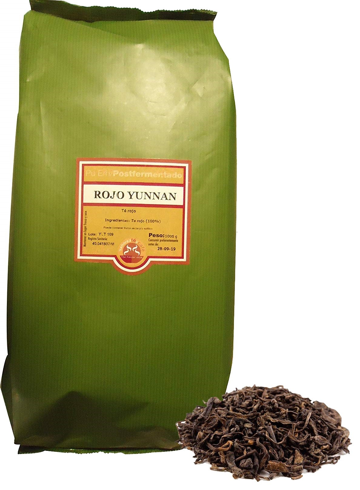 Té Rojo Pu Erh Yunnan saboreateycafe 1 Kg 1 The Flavour Shop. Tu tienda online de té, café, rooibos e infusiones Té Rojo Pu Erh Yunnan saboreateycafe 1 Kg.