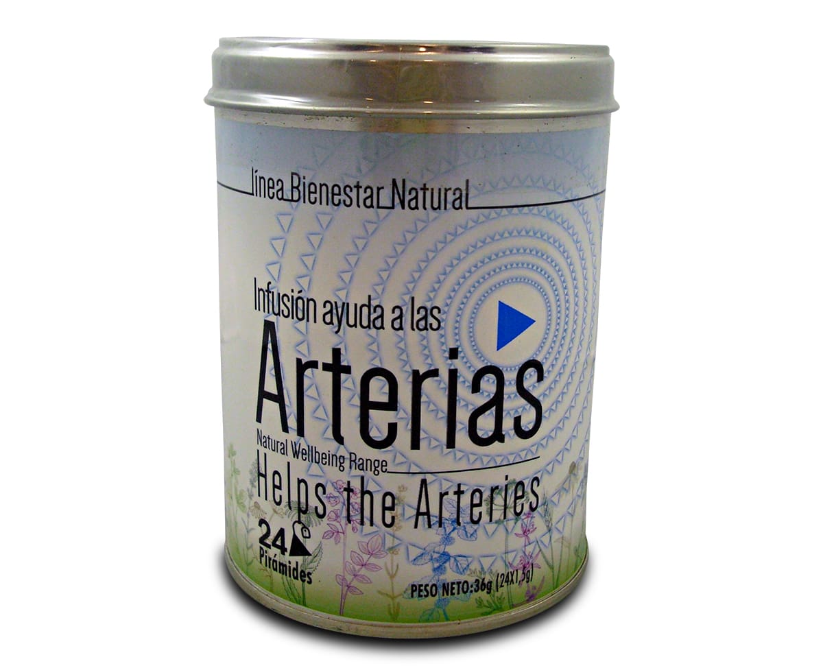 Infusión Natural de Ayuda al Colesterol Lata de 24 unidades 4 The Flavour Shop. Tu tienda online de té, café, rooibos e infusiones Infusión Natural de Ayuda al Colesterol Lata de 24 unidades - Imagen 4