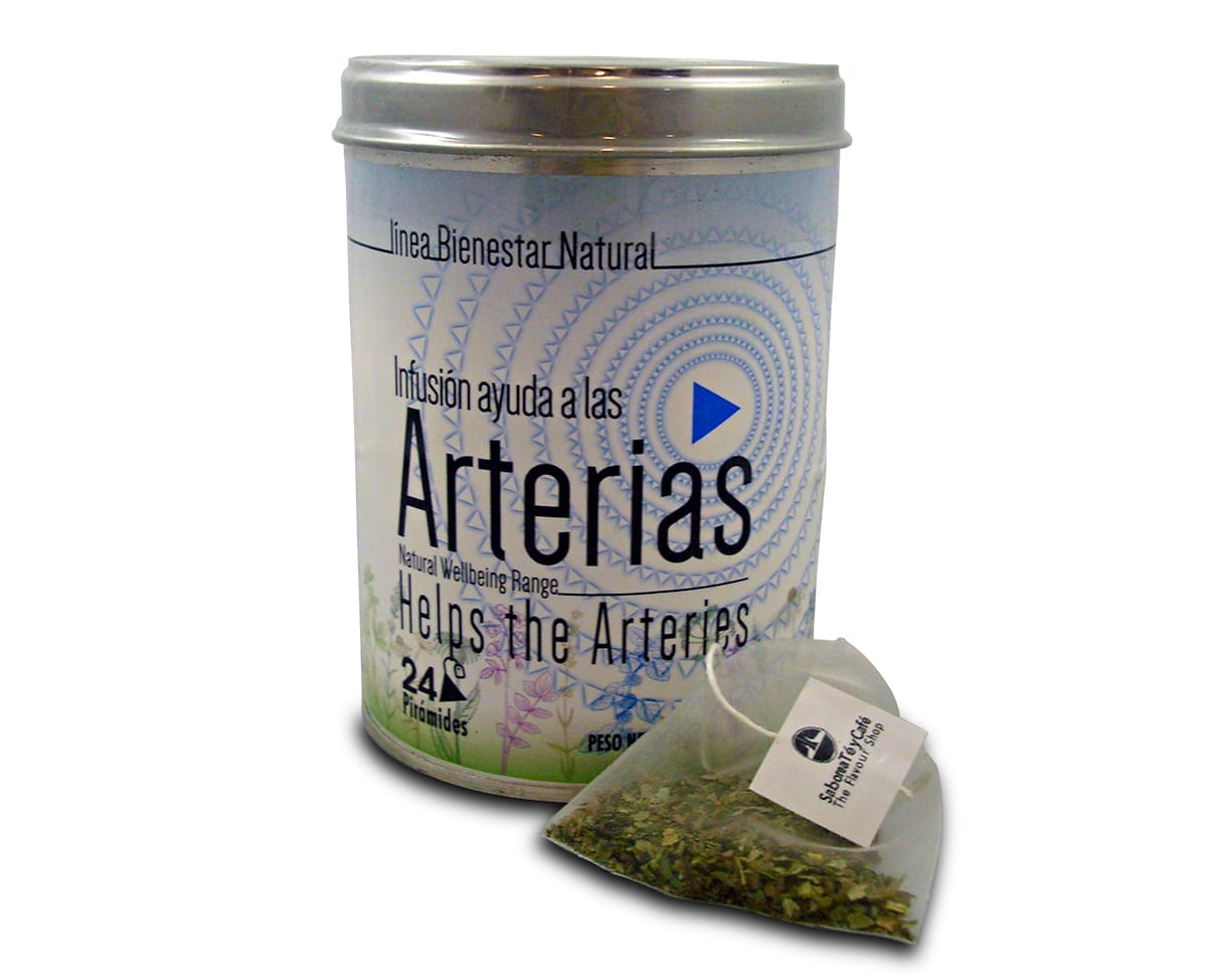 Infusión Natural de Ayuda al Colesterol Lata de 24 unidades 3 The Flavour Shop. Tu tienda online de té, café, rooibos e infusiones Infusión Natural de Ayuda al Colesterol Lata de 24 unidades - Imagen 3