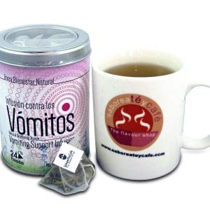 The Flavour Shop 12 The Flavour Shop. Tu tienda online de té, café, rooibos e infusiones Infusión contra los vómitos